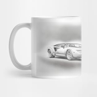 Lamborghini Countach Mug